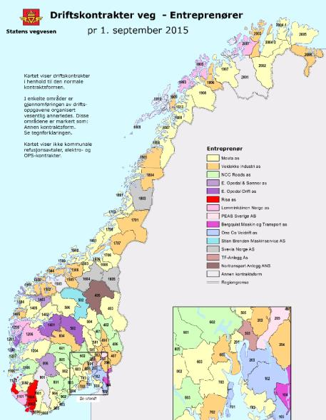 Drift og vedlikehold i Risa Dalane 2003-2007 Sirdal 2006-2010 Sirdal 2010-2013 2016 2016-2023 Stavanger 2006-2011 Stavanger 2011-2016 2017 Mandal 2007-2012 Setesdal