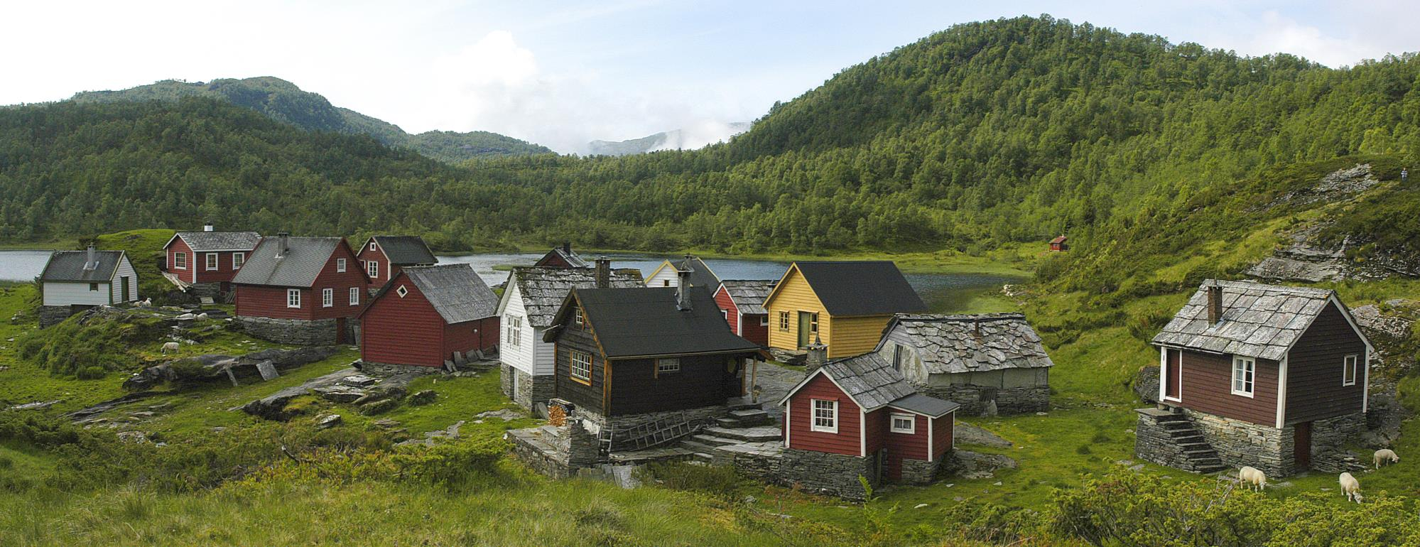 Holsæter i Kvam Holsæter er nemnt som audegard i mellomalderen, i dag er det eit noko særmerkt stølsanlegg.