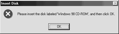 Nor 610 ch3 12/10/99 2:18 pm Page 3-5 6. F lg instruksjonene pœ skjermen. Du vil kanskje bli spurt om Œ sette i CD-ROM for Windows 98.