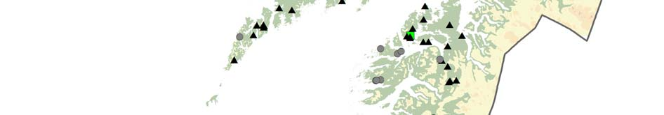 Nordland basert på uttak fra Naturbase 23.09.