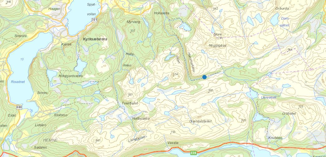 Disse ansamlingene fører til redusert tverrsnitt i tunnel og vanntap ved flom og ved høy vannføring. Søa kraftverk med overføringer ble bygget på 60-tallet.