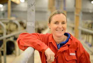 veterinær Anne Cathrine Whist. Også i år vinner TINE prisen som «Årets leverandør» til Coop Mega.