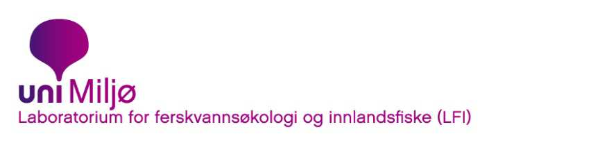 21 Ferskvannsøkologi fisk bunndyr LFI ble opprettet i 1969, og er nå en avdeling ved Uni Research som er Universitetet i Bergen sitt forskningsselskap.