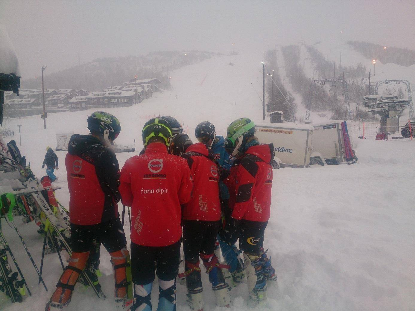 Forholdene på Geilo på fjorårets snø er meget gode for de litt mer