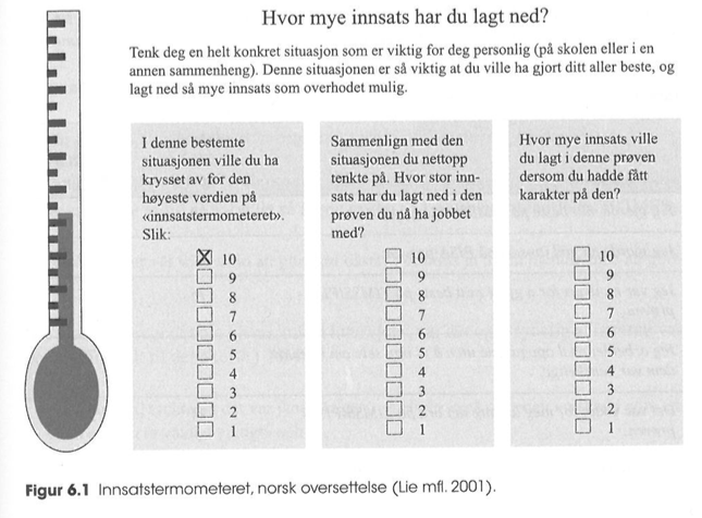 High-stake og Low-stake What s in it for me?