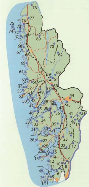 NATUR I ØSTFOLD 25(1-2) 2006 Botanisk turguide for Bohuslän anbefales utlendinger, nemlig at det ikke er vitenskapelige navn på artslistene.