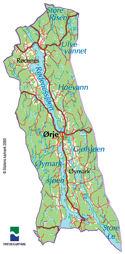 Ingvar Spikkeland m.fl. NATUR I ØSTFOLD 25(1-2) 2006 ved hjelp av et nettverk av informatører på lokalt plan, hvor også størstedelen av innsjøene i Marker er dekket.