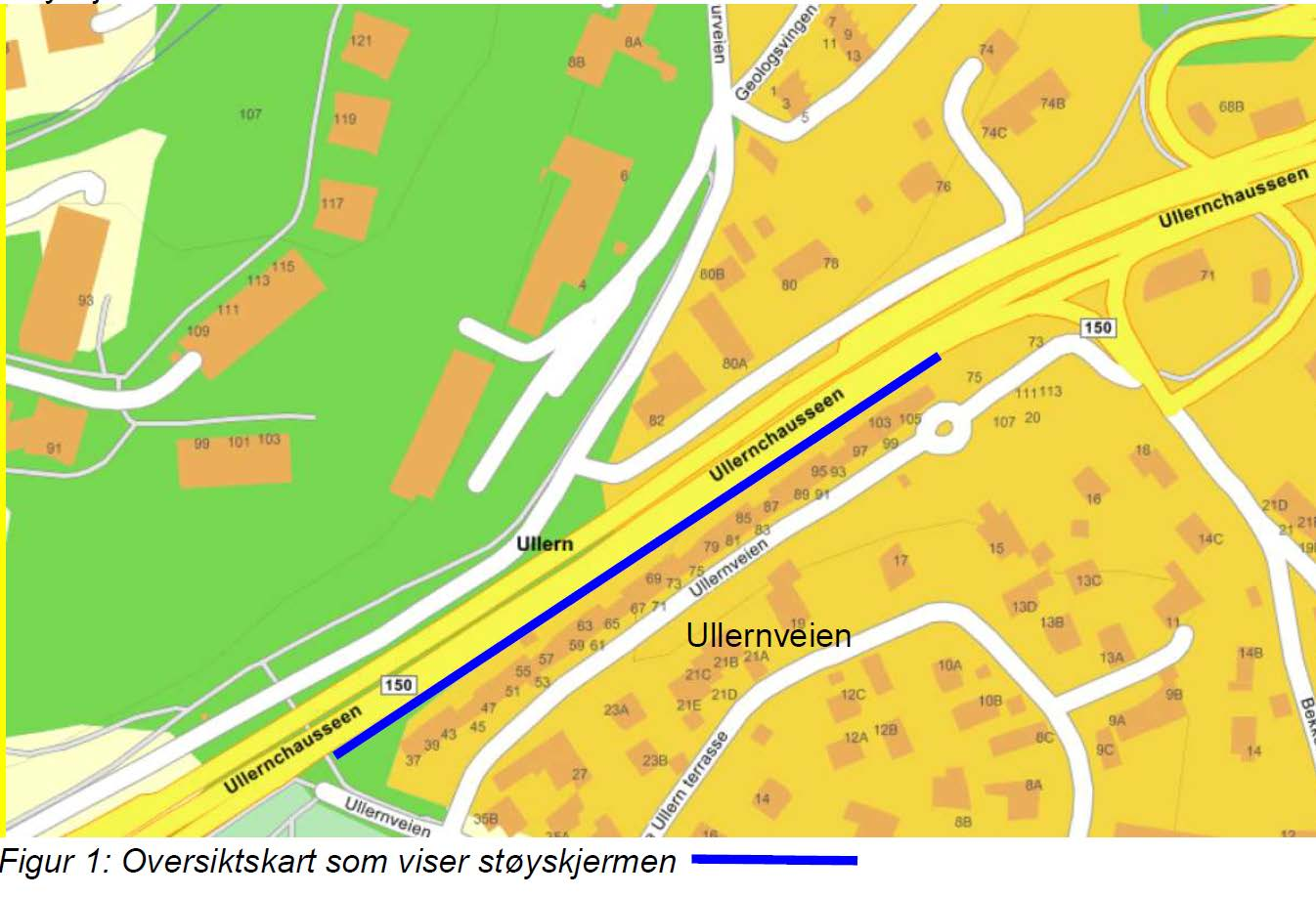 Statens vegvesen Region Øst A3-2 Ring 3 Utbedring støyskjerm Ullern A Prosjektinformasjon A3 Orientering om prosjektet 2010-01-28 1 Arbeidenes art og omfang Arbeidet omfatter utskifting av