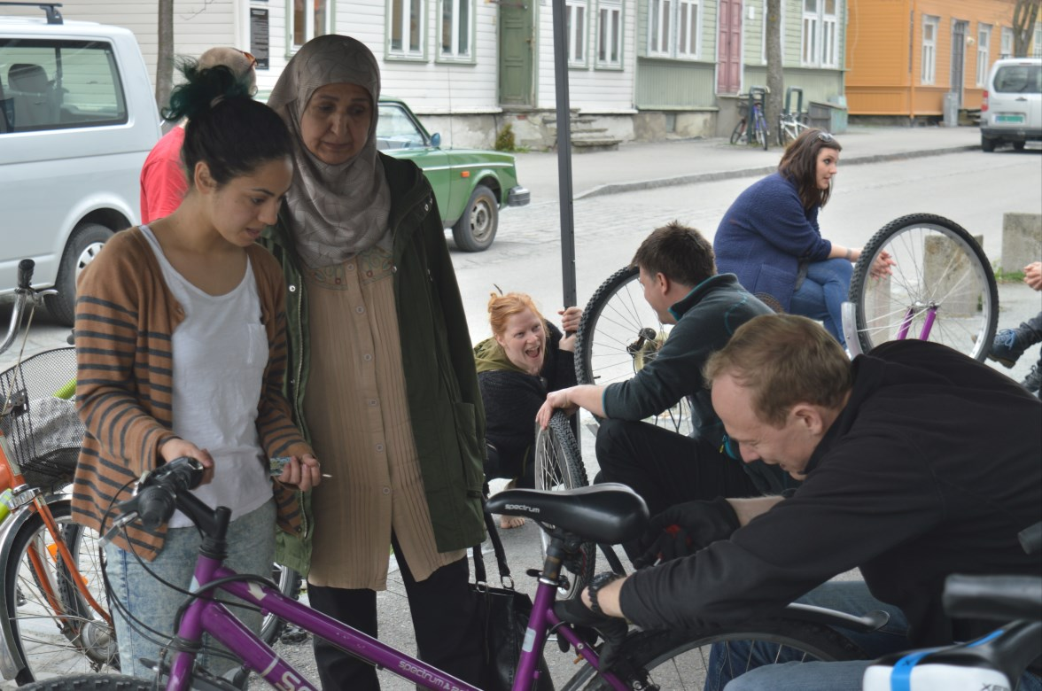 lekehelikoptre var noen av gjenstandene som fikk nytt liv