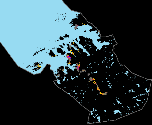 juli 2016: 981 5-9 Folkemengde 10-16 1-4 5-9 10-16 Osen er en kommune i Sør-Trøndelag med et areal på 387 km². Kommunen har ingen tettsteder.