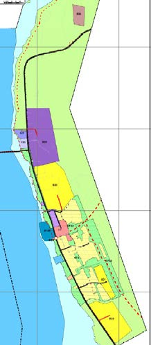 Forslag til løsning Av hensyn til landbruk og jordvern foreslås følgende arealer avsatt til bolig endret til LNFRområder: - B14 (Nord-Steiro) - Dessuten endres planens begrensning, slik at B22/Strand