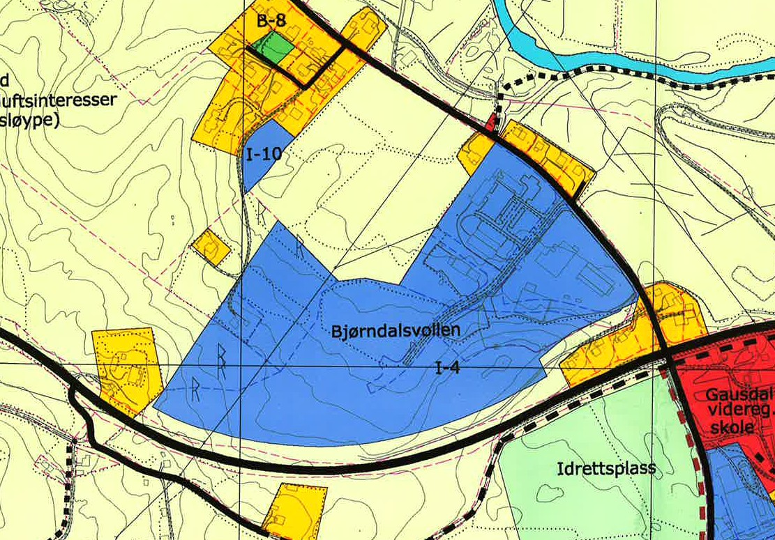 Kommuneplanens arealdel 2005-2016 ble sist vedtatt i kommunestyret 02.02.2006.