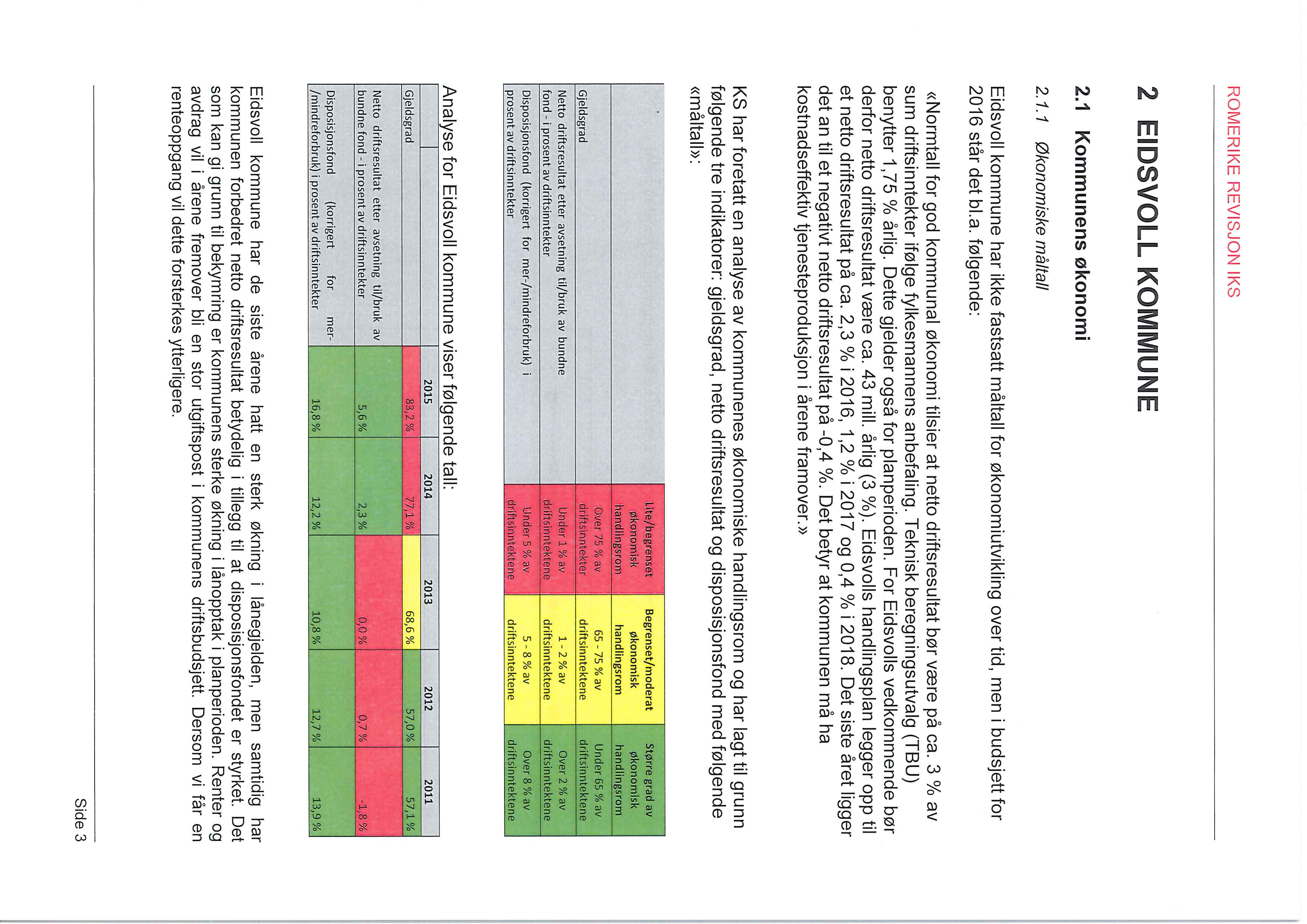 1/17 Overordnet revisjonsstrategi for regnskapsrevisjon 2016-15/00071-23 Overordnet