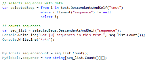 Teknologidokument - XML 7 Avlesning og behandling Når testdokumentet er lastet inn i programmet er neste steg å prosessere det.