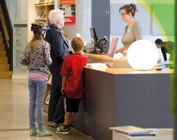 Foto: Heidi Andreassen Biblioteksjefen Som biblioteksjef er jeg stolt av bibliotekets