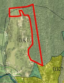 37 Rakkestad/Fugliveien (del av gnr/bnr 118/1) Gjeldende formål: Landbruk, natur og friluftsliv Gjeldende forhold: Skog Foreslått formål: Bolig Arealstørrelse: ca 38 daa Boligpotensiale: ca 15-20