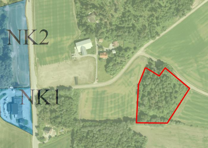 46 Barbøl/Thorudveien (del av gnr/bnr 107/1) Gjeldende formål: Landbruk, natur og friluftsliv Gjeldende forhold: Skog Foreslått formål: Bolig Arealstørrelse: ca 10 daa Boligpotensiale: 9