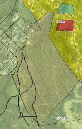 74 BY18/Vik (del av gnr/bnr 91/28) Gjeldende formål: Framtidig boligområde (i kommuneplan fra 2007) Gjeldende forhold: Skog, hytter (m/ bruksendringsmulighet) Foreslått formål: Framtidig bolig, deler