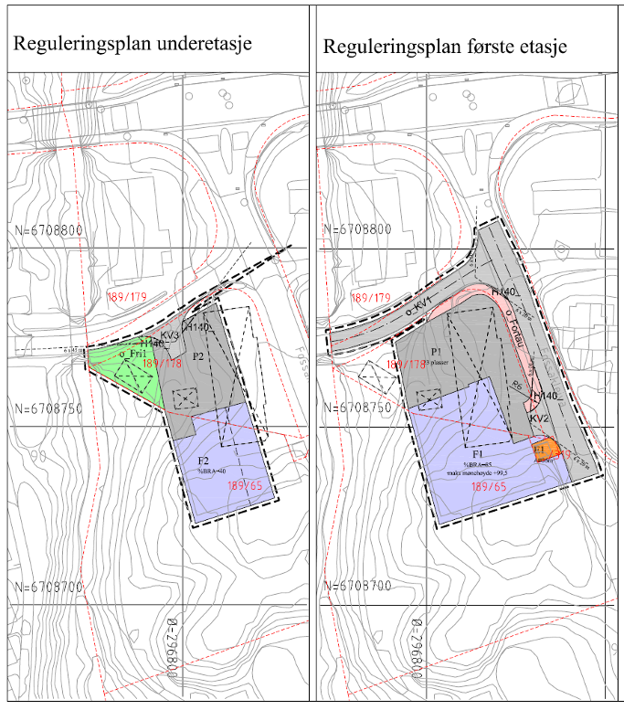 Området er avgrenset av veiene Fossekleiva og Hesthaugveien i nord og øst, regulert friområde med Dalaelva og etablert gangsti langs elven.