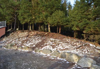 Skolegården inneholder mange forskjellige