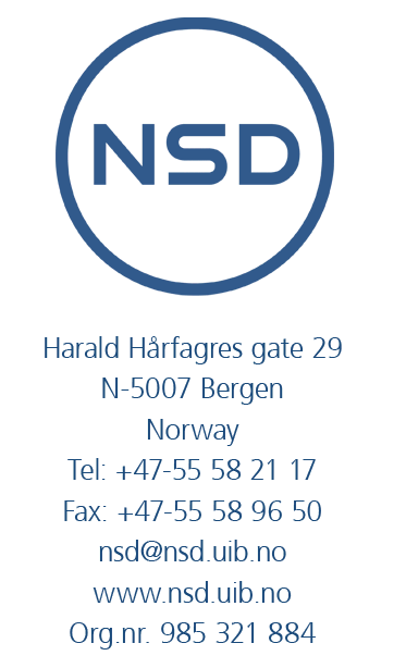 Vedlegg 1- NSD kvittering RESULTAT AV MELDEPLIKTTEST: IKKE MELDEPLIKTIG Du har oppgitt at hverken direkte eller indirekte personopplysninger skal registreres i forbindelse med prosjektet.