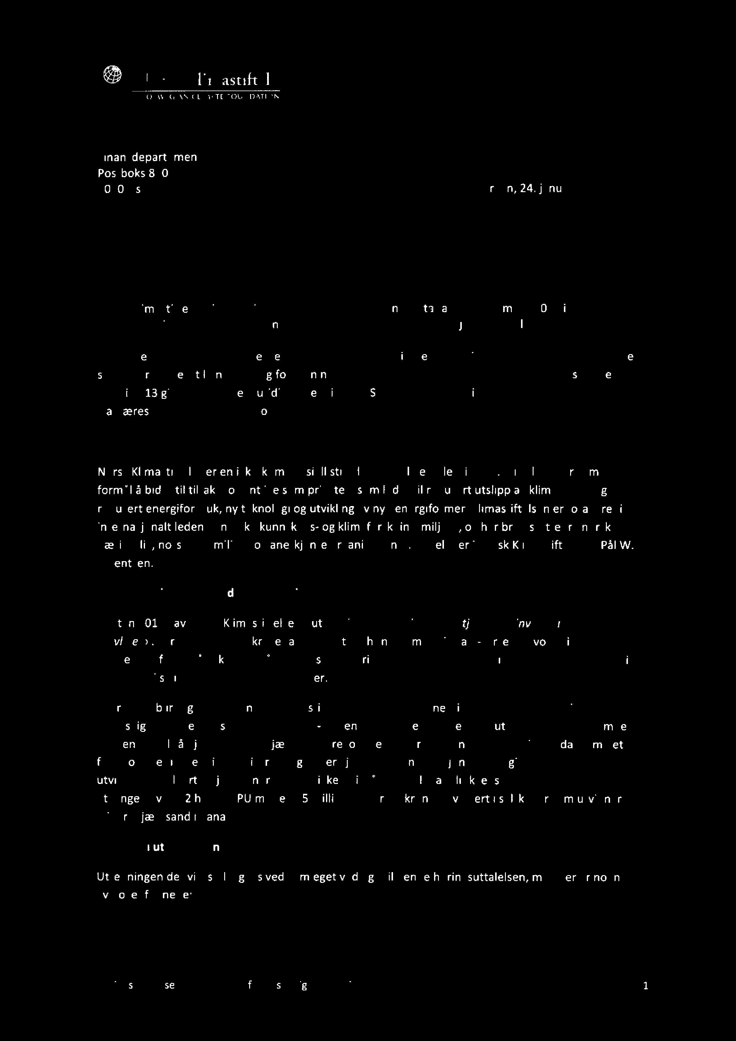 høringsnotat av 29. november 2013 i forbindelse med Strategirådets rapport om ansvarlig forvaltning av Statens pensjonsfond utland (SPU).