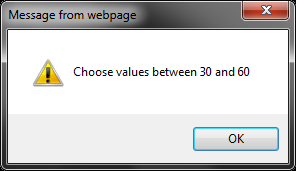 4.3.11 Inputbokser Under er koden for HTML form som brukes til å skrive inn selvvalgte verdier gitt. <form method="post" action="kjoint.