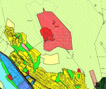 (2): 1.700 m 3 : 23.000 m 3 = 1 : 13 Miljømål Skytebanene ligger i et utmarskområde. Pga. myrterreng er det liten ferdsel i selve baneområdet, men området i sør er attraktivt for utflukter og turer.