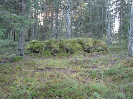 bak kulefangervollen. Arealet foran vollen representerer 1 polygon som omfatter arealet fra vollen og 5 m foran denne med 10 m bredde, dvs.