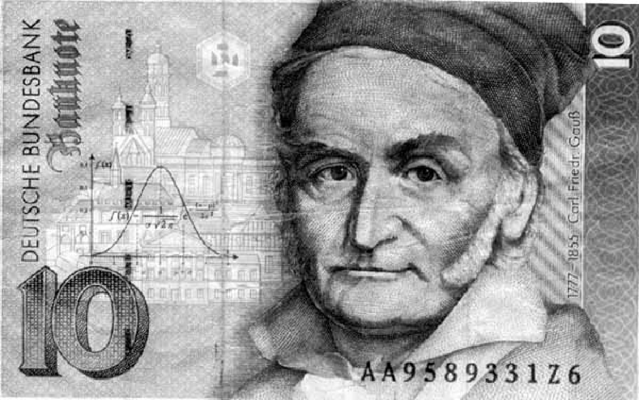 9 Historisk sett Matematisk form av normalfordlingen vist av demoivre i 1733. Laplace brukte normalfordelingen til analyse av måleusikkerhet i eksperimenter rundt 1800. C.F.