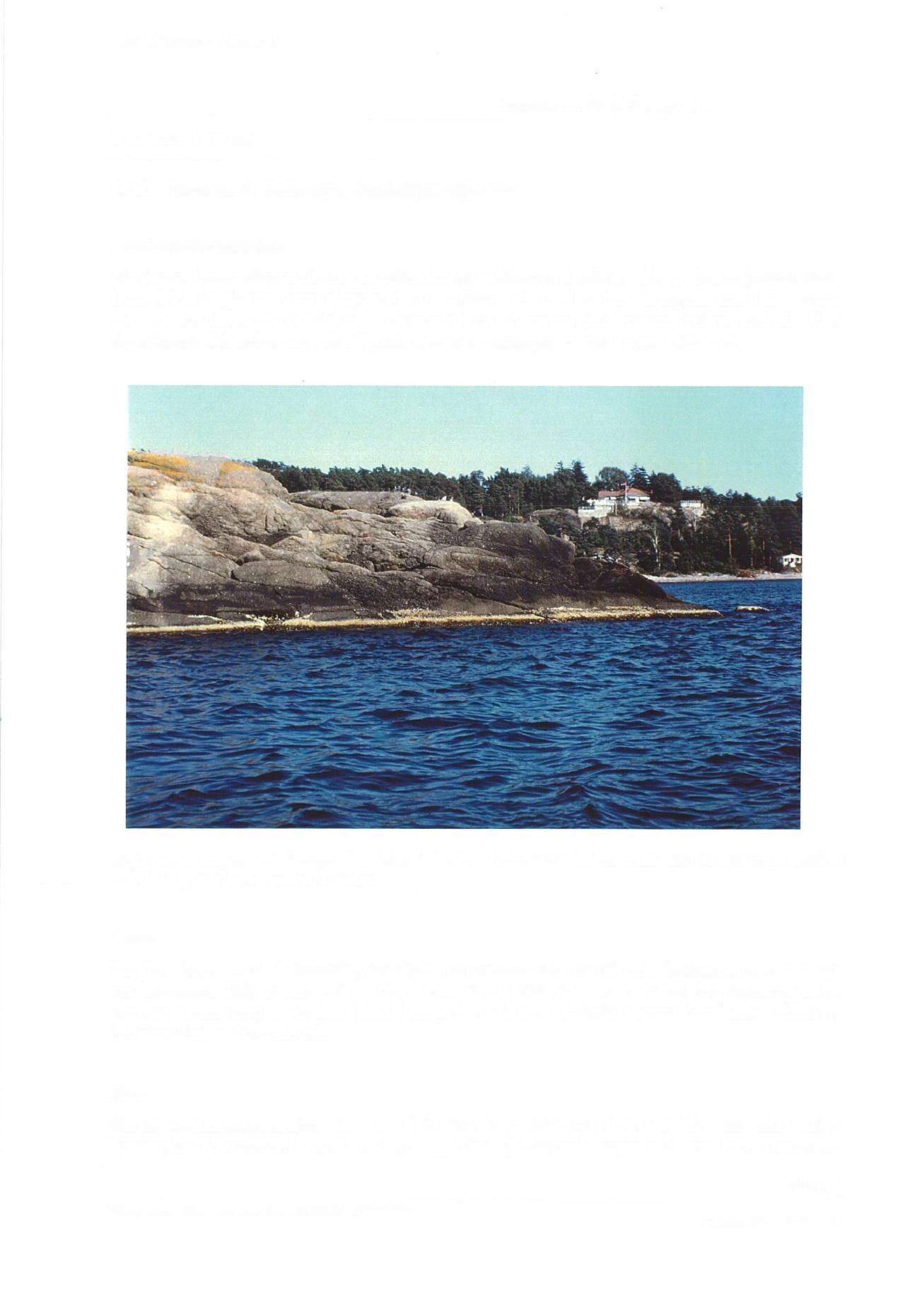4.3.5 Stasjon 9. Hellesøya, Sandefjordsfjorden Lokalitetsbeskrivelse Stasjonen ligger eksponert på sørvestenden av Hellesøya i midtre del av Sandefjordsfjorden, figur 4.19.