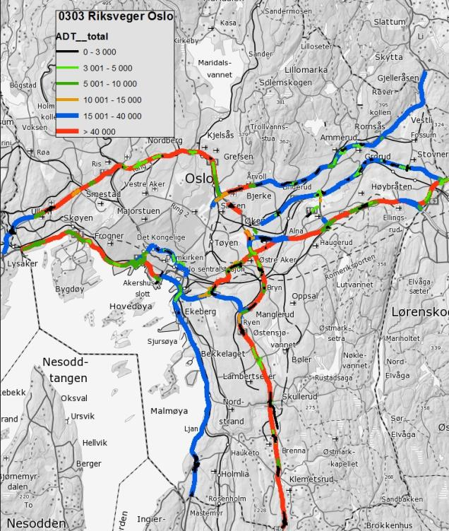 1 Kontraktsinformasjon Kontraktsområde: 0301/0302 Oslo Kontraktsperiode: 2009-2014 Entreprenør: ISS Vaktmestercompaniet AS Vegnett og DkA: 173 km vinterdriftsklasser: GsA: 71 km GsB: 1 km Vegnett med