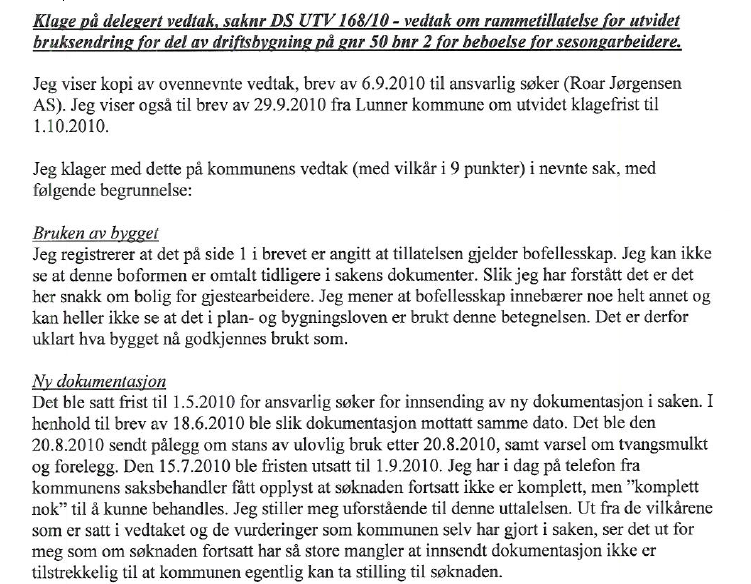 1.2 Planstatus i området og rettlig grunnlag. Eiendommen gnr 50 bnr 2 er en landbrukseiendom som ligger i uregulert område.