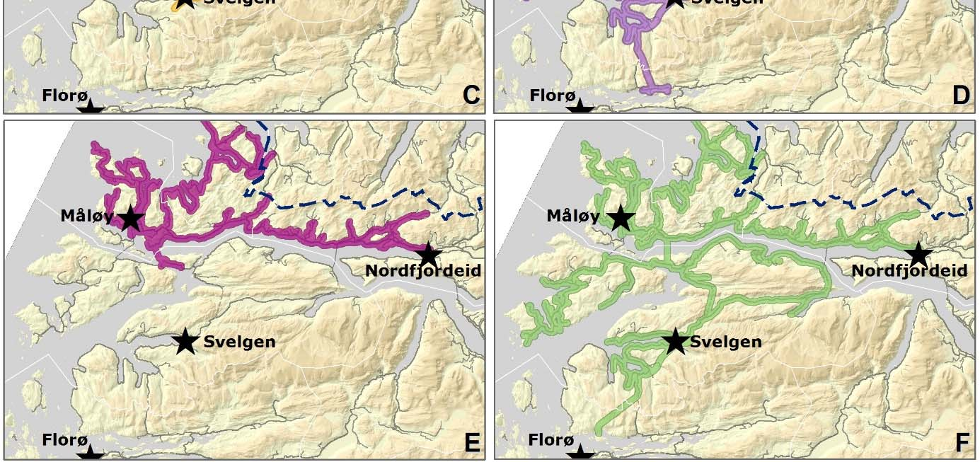 Måløy for kystvegen gjennom Sogn