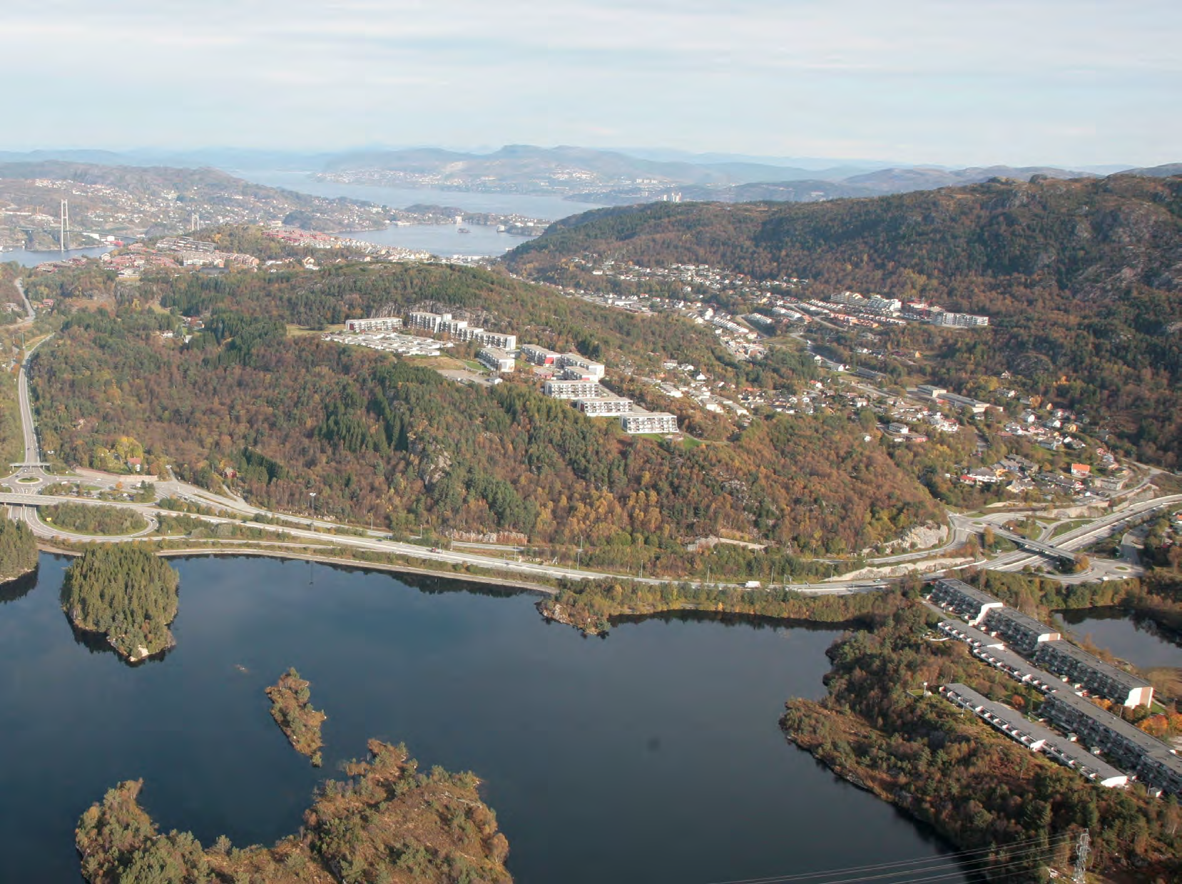 Sotrasambandet Rv 555 Fastlandssambandet Sotra-Bergen Parsell: Storavatnet - Liavatnet