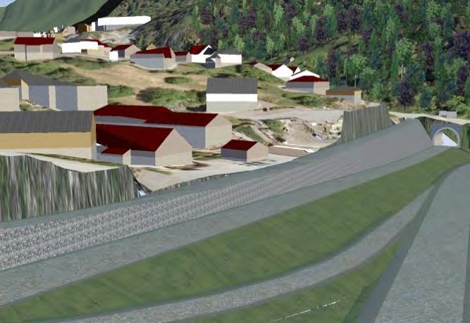 Dette gjelder Utvidelse for kollektivfelt mellom Storavatnet og Olsvikskjenet i alternativ 3 Etablering av kollektivfelt og sykkelfelt i Loddefjorddalen i alternativ 1.
