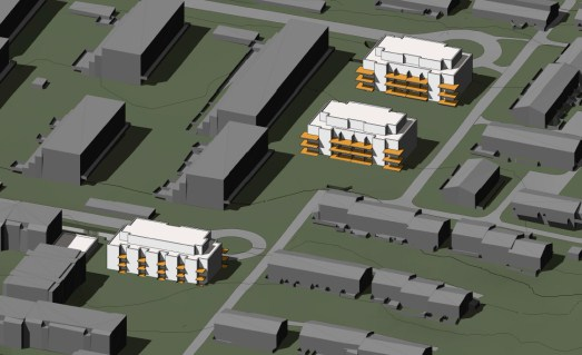 Hovedutfordringer i planarbeidet har vært å plassere nye boligblokker som gir minst mulig skygge mot eksisterende nabobebyggelse. Tingsletta borettslag grenser opp til Bromstadenga borettslag.