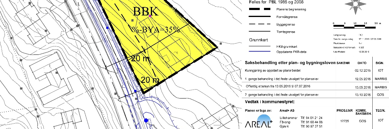 4 Eksisterende infrastruktur o Bebyggelse Eksisterende enebolig er bygd i 1932 og renovert i 1996. To eldre uthus/garasjer.