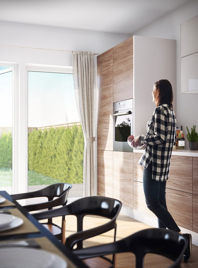 gode grunner for å kjøpe ny bolig kontra brukt Moderne teknisk standard Våre boliger har mer isolasjon, bedre isolerte vinduer og dører, lavere luftlekkasjemålinger og bedre ventilasjon enn brukte