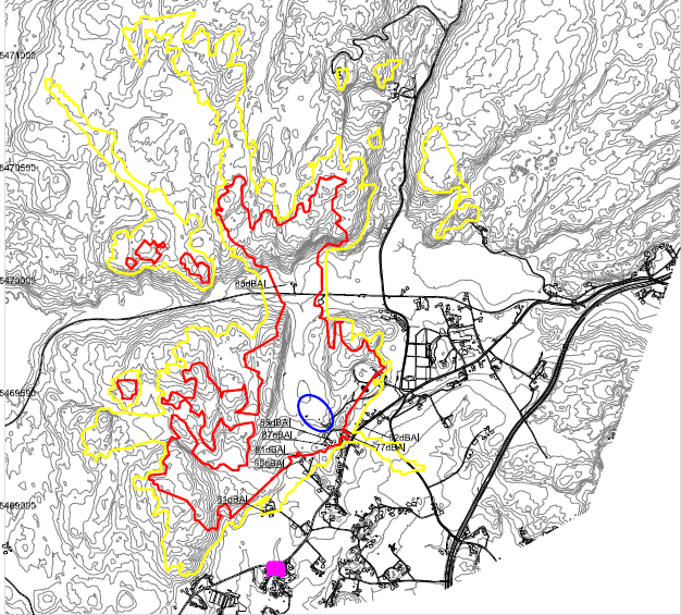 Rådmannen vurderer det dithen at støy fra skytebanen ikke medfører at det må utføres spesielle støydempende tiltak i denne sammenheng.