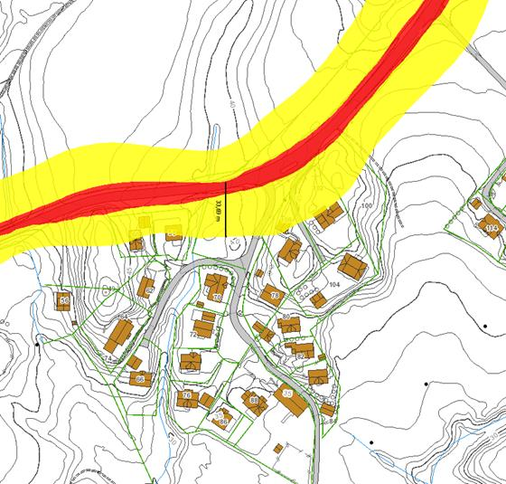 Veilederen «T-1442 - Retningslinjer for behandling av støy i arealplanlegging» sier at dersom retningslinjene følges og det stilles krav til ny bebyggelse om at det foretas støyreduserende tiltak