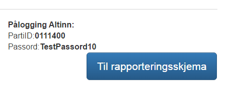 Påloggingsinformasjon til Altinn ligg i