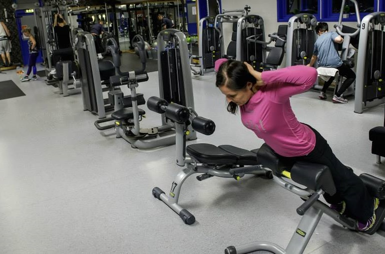 oderne treningssenter på Spenst g