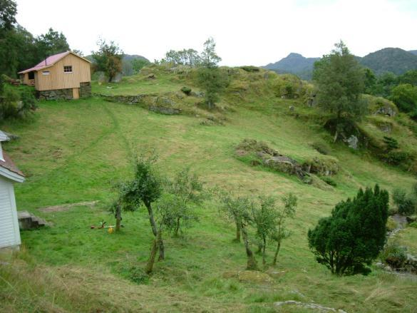 3 Restaurering av slåttemark i Li Figur 4. Slåttemarka på gården Li Li ligger på innenfor Hidra i Flekkefjord kommune og er en del av Flekkefjord landskapsvernområde. 3.1.