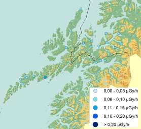 2.3.5 Midtre-Hålogaland Sivilforsvarsdistrikt 2.3.7 Nordland Sivilforsvarsdistrikt Figur 46: Oversikt over