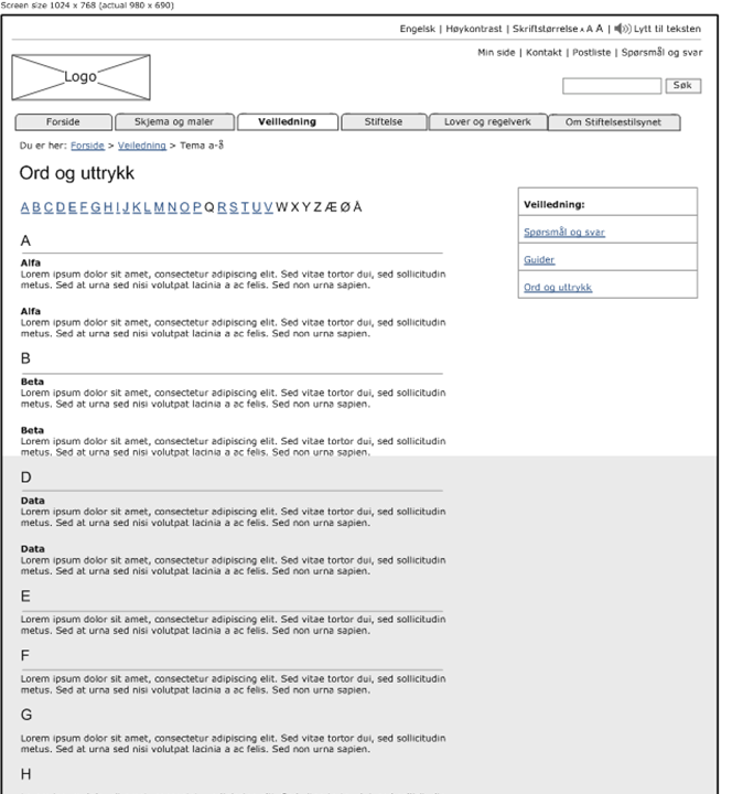 You are signed in as 98 89 89 89 Help Sign out Du er her Forside > Om Stiftelsestilsynet > Kontakt oss Ord og uttrykk fra denne oversikten som blir brukt i andre