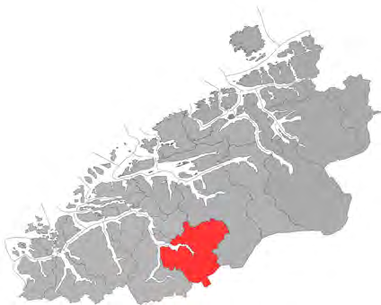 3.3 STRANDA KOMMUNE Stranda kommune ligger i Møre og Romsdal fylke. Kommunen har et innbyggertall på rundt 4600 (SSB, 2016). I kommunen ligger tettstedene Geiranger, Hellesylt, Liabygda og Stranda.