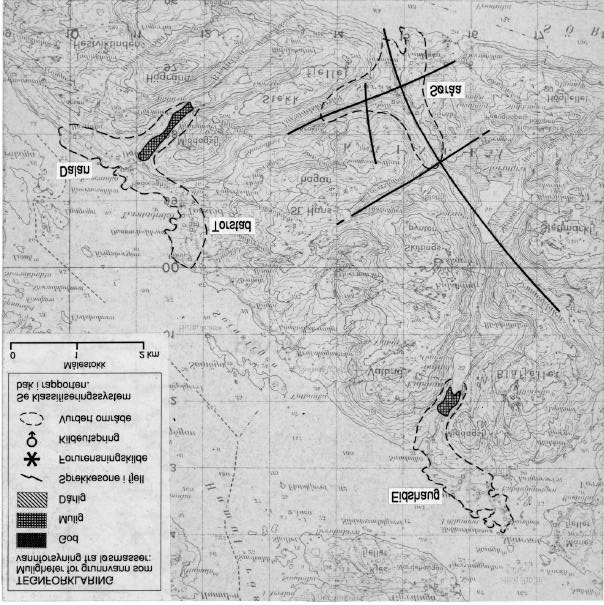 vannsuttak fra løsmasser. Den mest gunstige avsetningen for grunnvannsuttak er trolig rendavsetningen i nordenden av Eidshaugvatnet (fig. 5).