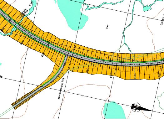 Planstrekningen er på ca. 4,2 km. 5.2 Strekningsvis gjennomgang Planstrekningen starter ved Nordlandsporten etter ca. 400 meter svinger vegen østover med ny overgang over jernbanen.