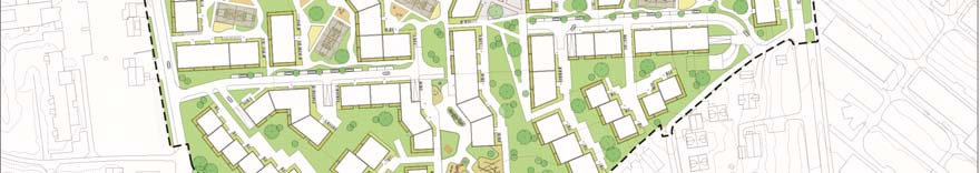 3 Tilstøtende arealer Planområdet markerer avslutningen av Lørenskogs sentrumsområde i sør. Området er omgitt av boliger, skole, barnehage, aldershjem og kjøpesenter.